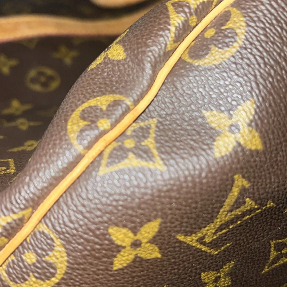 Authentic Keepall 55 Louis Vuitton Brown Monogram LV Vintage Large Travel Bag - Picture 15 of 17